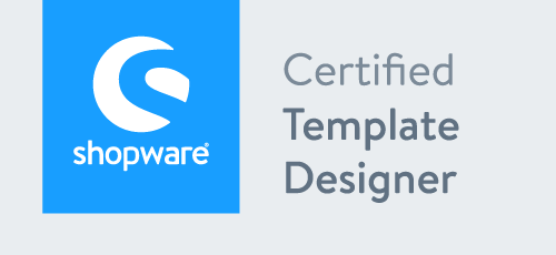 Zertifizierung: Shopware Template Designer