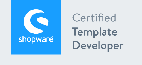 Zertifizierung: Shopware Template Designer
