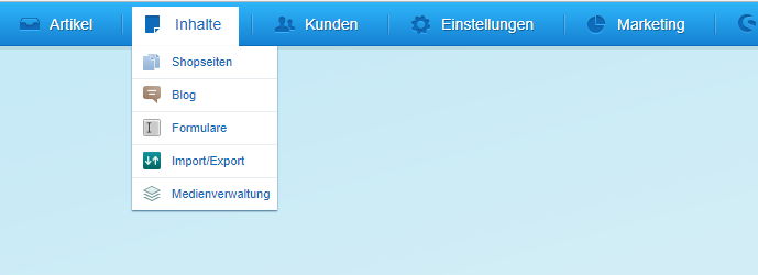 Shopware Backend Inhalte genau auf ihre Anliegen abstimmen und veröffentlichen